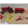 Image 2 : Int Die Cast  Toy Tractor & Wagon , Tonka Plus More!