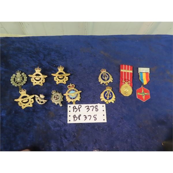 11 Canadian Military Medals