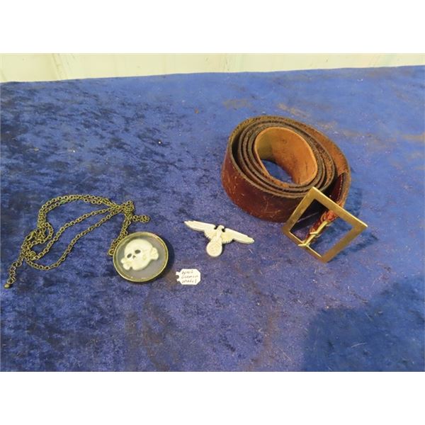 2 German WW2 Medals- 1 Is in A Necklace