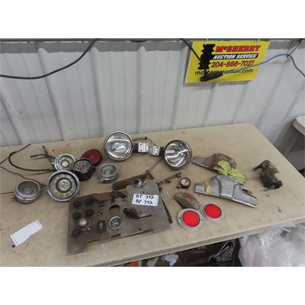 Auto Gauges, Lights, Chrome Emblems Plus!