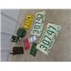 Image 1 : Wear Well Radio Oil Grease Can, Military Oil Can, License Plates- Bicycle, Snowmobile & Tractor