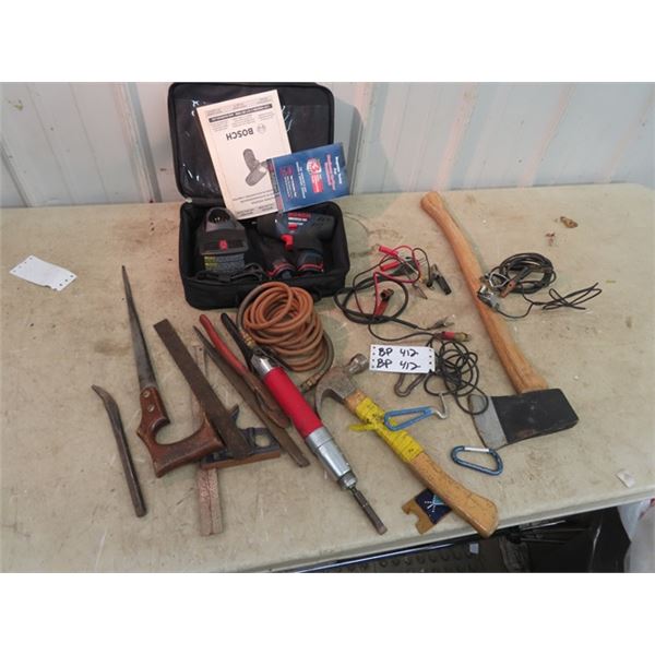 Bosch Cordless Impactor, Ax, Hammer Odd Tools & Misc