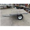 Image 1 : Quad Yard Trailer- 42" x 48" Deck w Stake Pockets 20 x 10.00 Tires