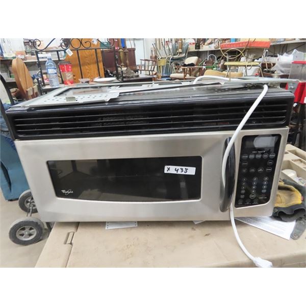 SS -Whirlpool Microwave Range Hood Combo (I Believe it is New)