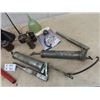 Image 2 : Oil Squirt Cans, Grease Guns, Antifreeze Tester, & Hyd Jack