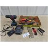 Image 1 : Bosch 18 Volt Drill, 2 Batteries, & Charger, Allan Wrenches, & Screw Drivers