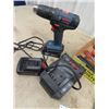 Image 2 : Bosch 18 Volt Drill, 2 Batteries, & Charger, Allan Wrenches, & Screw Drivers