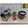 Image 1 : Power Pressure Cooker, T-Fal Deep Fryer, Household Digital Scale & Coffee Urn