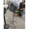 Image 2 : Pole Lamp & Fan On Stand