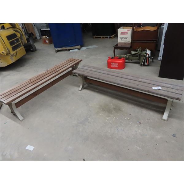 2 Yard Benches