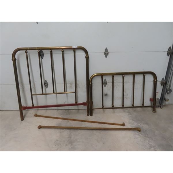 Brass Bed 52"W
