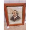 Image 1 : Oak Framed Photo of Hon Sir John A MacDonald