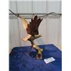 Image 3 : Brass Eagle Ornament 20"H, Wing Span is 20"