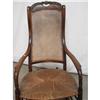 Image 2 : Victorian Walnut Cane Rush Rocking Chair