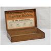 Image 1 : Oak Chest, Flower Seed Advertisement Display Case