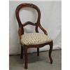 Image 1 : Victorian Rococo Revival Balloon Back Side Chair