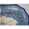 Image 2 : Large Square Blue and White Turkey Platter