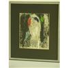 Image 1 : Chagall Original Lithograph Lovers in Gray