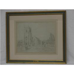 Pencil on Paper, Attributed to William Gray