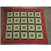 Image 1 : Hand Appliqued Quilt 81 x 82