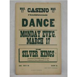 Black Americana Broadside Dance Poster Original