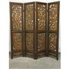 Image 1 : Carved Oriental Screen