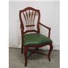 Image 2 : Four Mahogany Arm Chairs