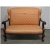 Image 1 : Victorian High Back Settee 