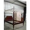 Image 1 : Craftique Sheraton Rope Bed with Canopy 1122 5/0