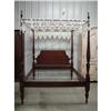Image 2 : Craftique Sheraton Rope Bed with Canopy 1122 5/0