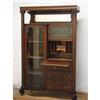 Image 2 : Oak Side-by-side Bookcase Desk c. 1900