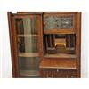 Image 3 : Oak Side-by-side Bookcase Desk c. 1900