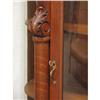 Image 3 : Late Victorian Oak Bowfront China Cabinet c.1890-1920.