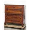 Image 2 : Flame Mahogany Walnut Butler's Desk c Mid 19th C