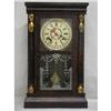 Image 1 : Walnut Clock with Column
