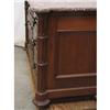Image 2 : Victorian Burl Walnut Marble-Top Chest