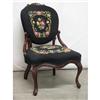 Image 1 : Victorian Needlepoint Ladies Side Chair