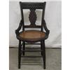 Image 1 : Victorian Shell-carved Side chair Cane Seat
