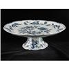 Image 1 : Blue Danube Footed Cake Plate Compote Server Banner Mark