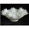 Image 1 : Fenton Silvercrest Ruffled Bowl 9"D