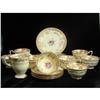 Image 1 : Crown Staffordshire Porcelain Tea Set (23pc.)
