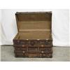Image 2 : Steamer Trunk Flat Top ca. Late 19th C. 