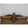 Image 2 : Carved Oak Beveled Mirror