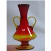 Image 1 : Amberina Double Handle Vase