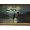 Image 1 : Lighthouse Oil on Canvas Signed
