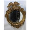 Image 1 : Regency Style Eagle Gold Bullseye Convex Mirror