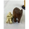 Image 2 : Classic Pozy Bears 'For you', Wood Elephant, Boma Eskimo Figurine