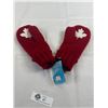 Image 2 : New With Tags Original Issued 2010 Olympics HBC Mittens
