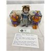 Image 1 : 3 German Antique Miniature Bisque Dolls All In Very Good Condition