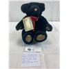 Image 2 : Very Nice Condition Gund Black Jack Bear, Signed, Limited Edition, Comes With Original Tag